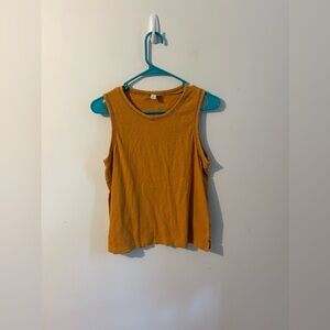 J. Crew Golden Gold Tank Top Size Small